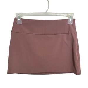 Sunday Best 4 mauve chic capsule minimalistic wardrobe mini skirt